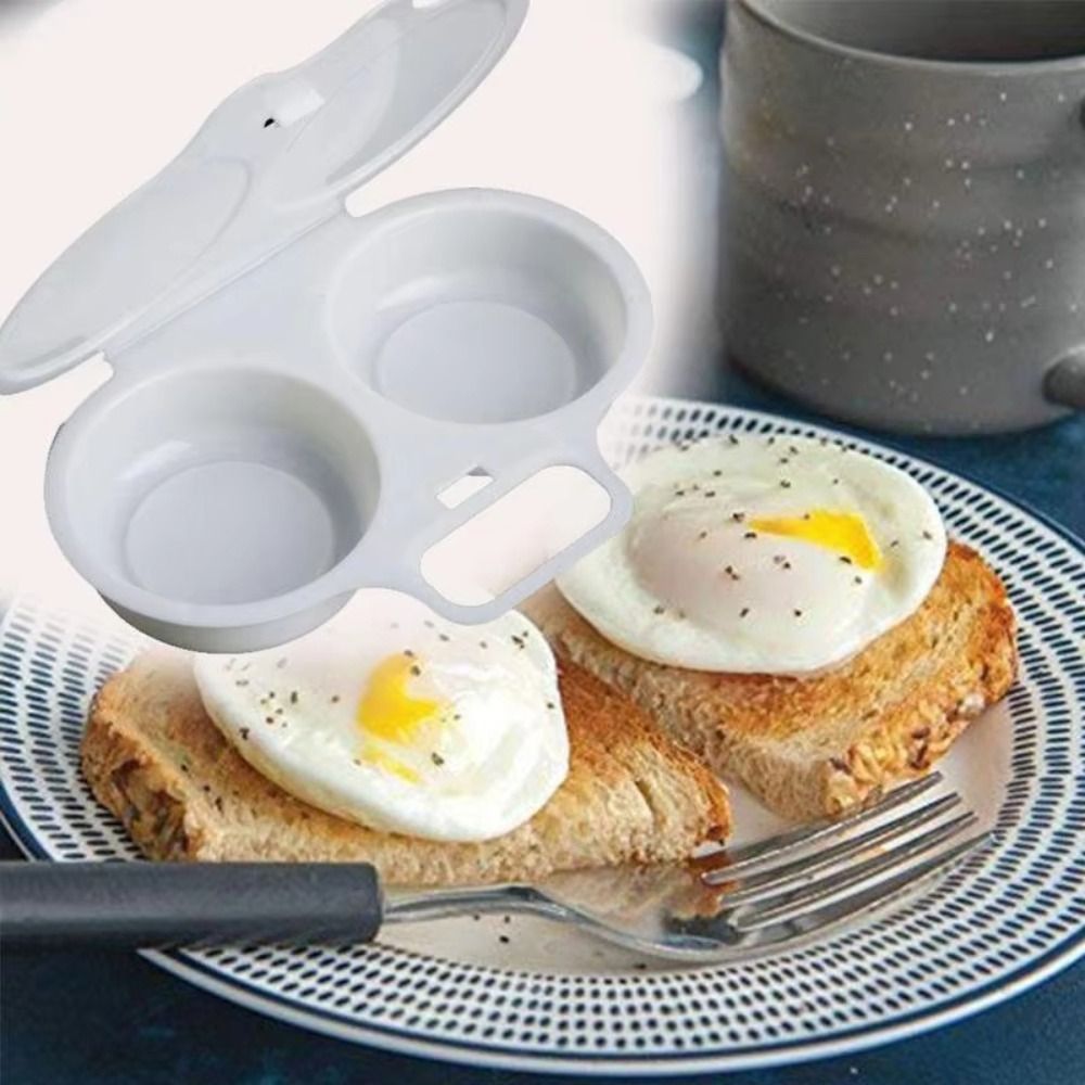 Idli Steamer Mold - แม่พิมพ์ทำอาหารสำหรับไมโครเวฟ วัสดุพลาสติกเกรดอาหาร ใช้งานง่าย ทำความสะอาดสะดวก กล่องนึ่งไข่แบบพกพา ทนความร้อน