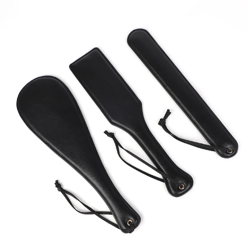 Home Cooking Game - แส้หนังสีดำพร้อมไม้ตี BDSM ใช้เป็นไม้ตีสำหรับเฟติช ของเล่นทางเพศสำหรับคู่รัก เกมส์สำหรับผู้ใหญ่