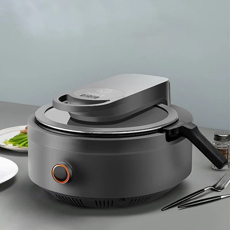 Home Cooking Robot - A9 เครื่องทําอาหารอัตโนมัติ Cj-A9 ในครัวเรือนหุ่นยนต์อัจฉริยะครัวกระทะข้าวผัดเครื่องทําอาหารหุ่นยนต์ 1200W 220V