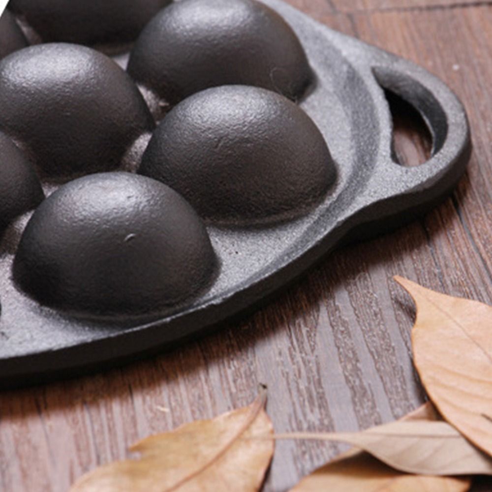 กระทะทาโกะยากิเหล็กหล่อ 15 หลุ - Takoyaki Pan Cast บทวิจารณ์และราคา