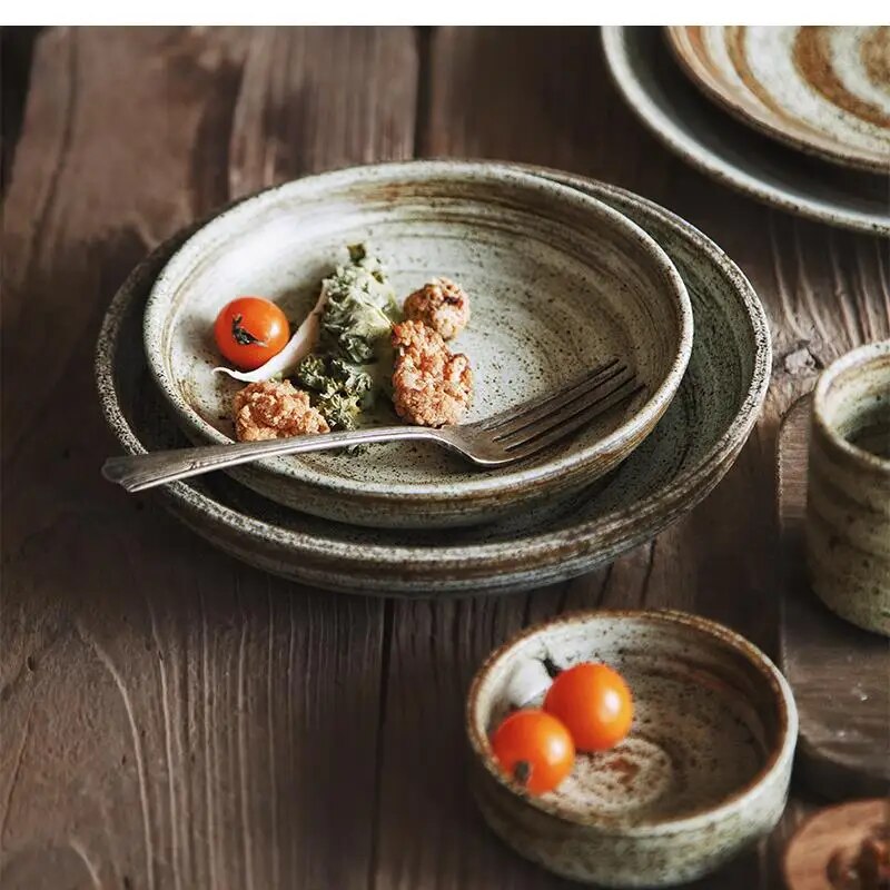 จานชามเซรามิกสไตล์ญี่ปุ่นทำมือ - Home Cooking In Japanese บทวิจารณ์และราคา