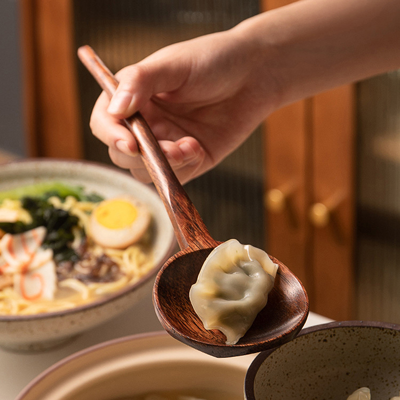 ช้อนไม้ด้ามยาวสำหรับครัวญี่ปุ่ - Home Cooking In Japanese บทวิจารณ์และราคา