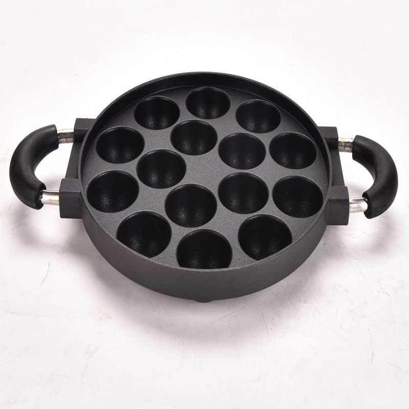 ถาดอบอะลูมิเนียมหล่อขึ้นรูป 12 - Takoyaki Pan Cast บทวิจารณ์และราคา