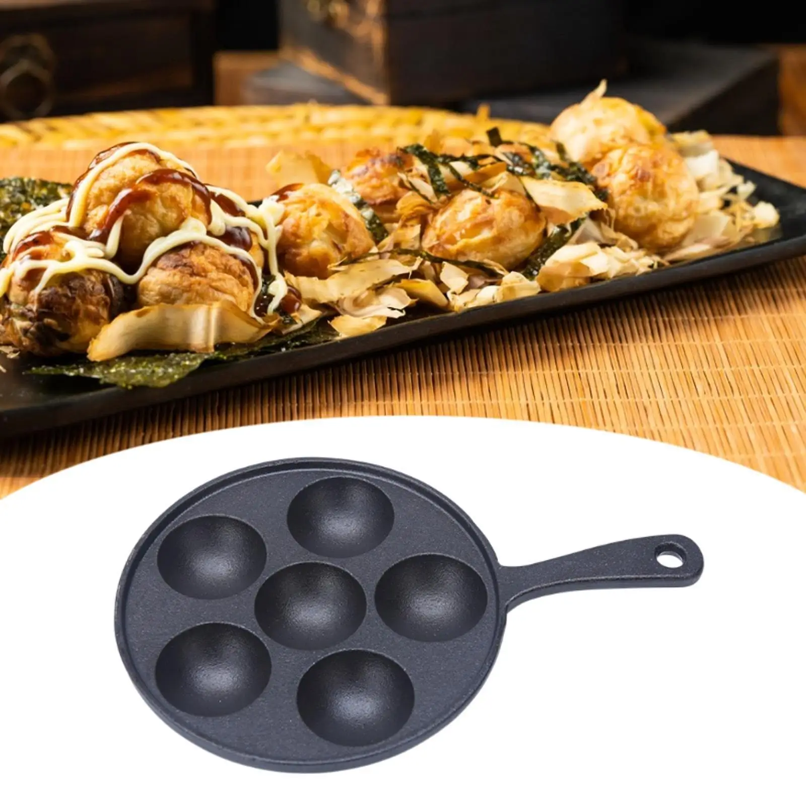 กระทะย่างทาโกะยากิ กระทะอบ อุป - Takoyaki Pan Cast บทวิจารณ์และราคา