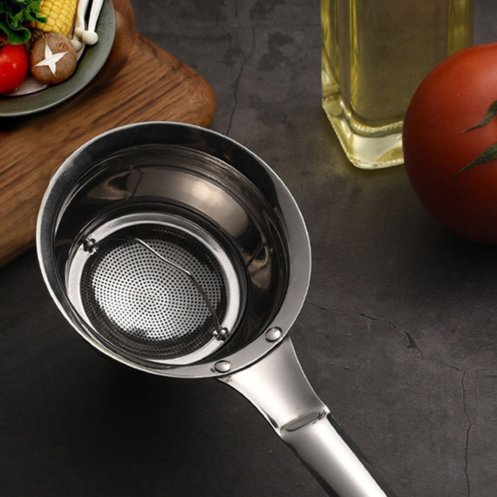 1 ชิ้น ช้อนกรองน้ำมันสเตนเลสสต - Home Cooking In บทวิจารณ์และราคา