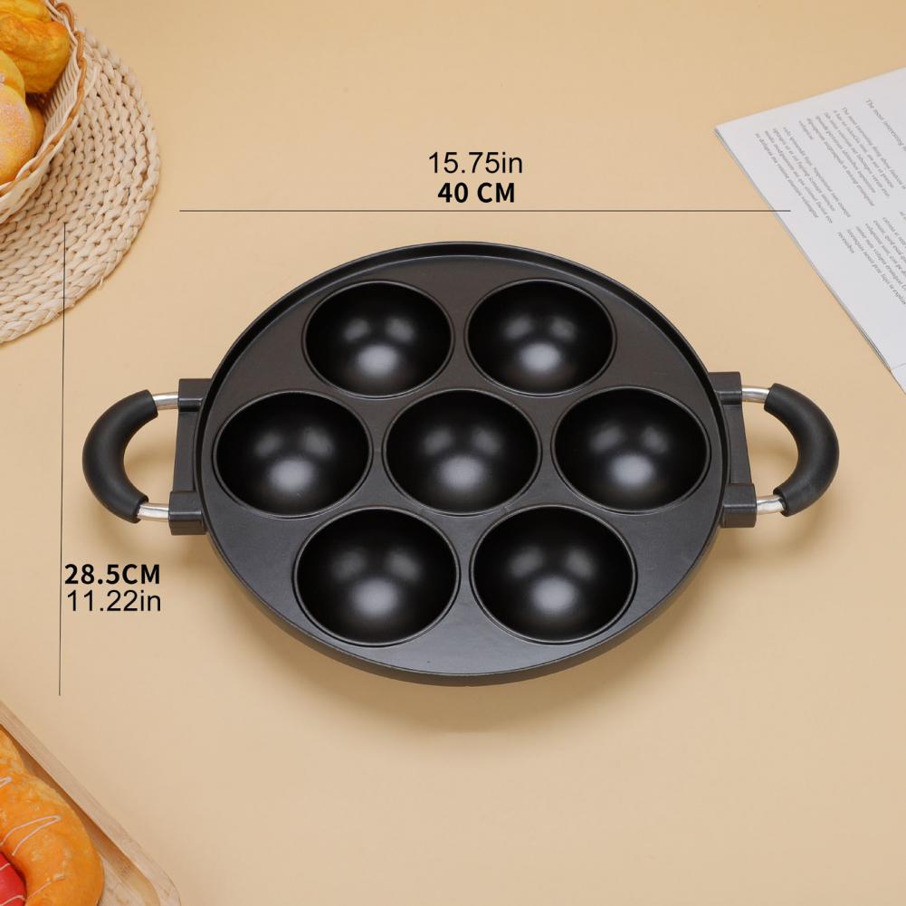 กระทะทำทาโกะยากิสำหรับใช้ในบ้า - Takoyaki Pan Cast บทวิจารณ์และราคา