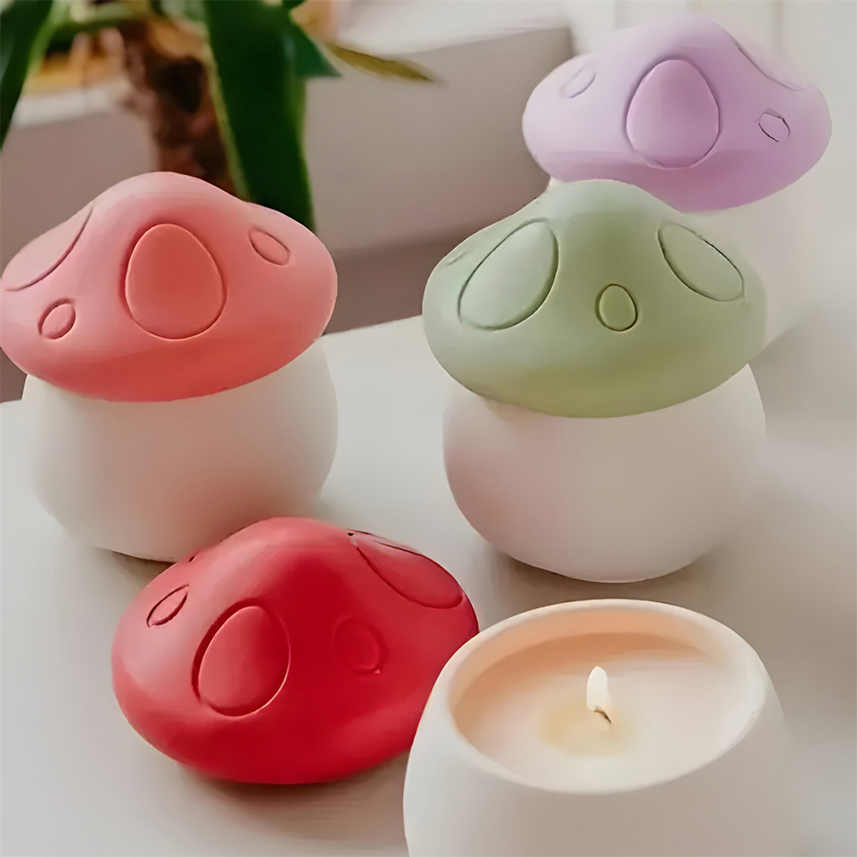 แม่พิมพ์ซิลิโคนรูปบ้านเห็ดสำหร - Idli Steamer Mold บทวิจารณ์และราคา