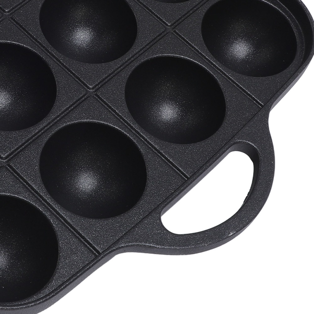 กระทะทาโกะยากิสีดำใหม่ ทำจากอะ - Takoyaki Pan Cast บทวิจารณ์และราคา