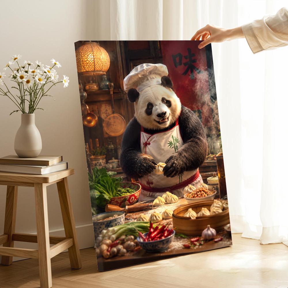 ภาพวาดติดผนังกรอบรูปห้องครัวกอ - Home Cooking In บทวิจารณ์และราคา