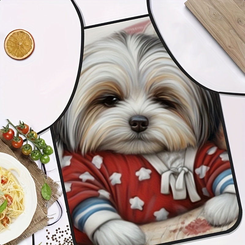 ผ้ากันเปื้อนครัวลายลูกสุนัขน่า - Mom'S Home Cooking บทวิจารณ์และราคา