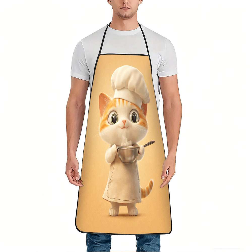 ผ้ากันเปื้อนแมวน่ารักสำหรับเชฟ - Mom'S Home Cooking บทวิจารณ์และราคา