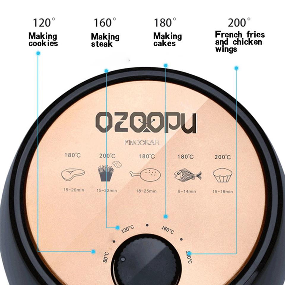 Smart Air Fryer ไม่มีน้ํามันทํ - Home Cooking Oil Disposal บทวิจารณ์และราคา