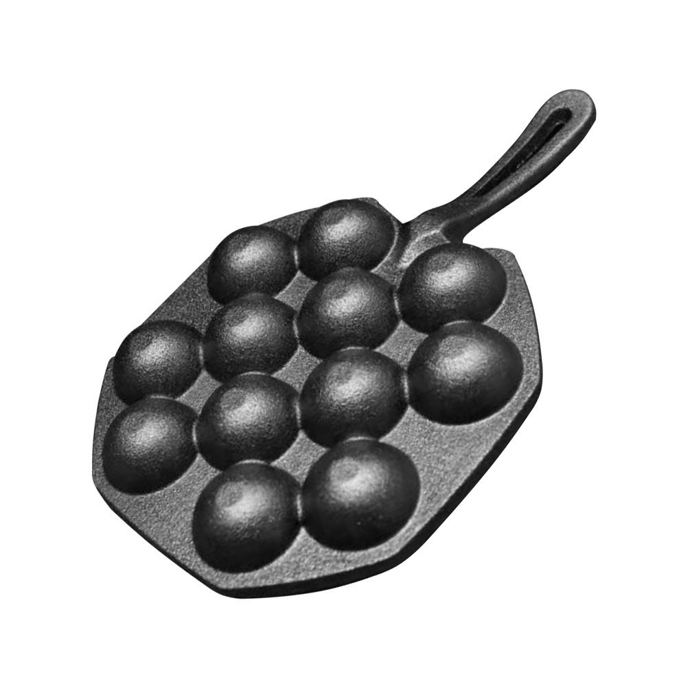 กระทะทาโกะยากิเหล็กหล่อสำหรับง - Takoyaki Pan Cast บทวิจารณ์และราคา