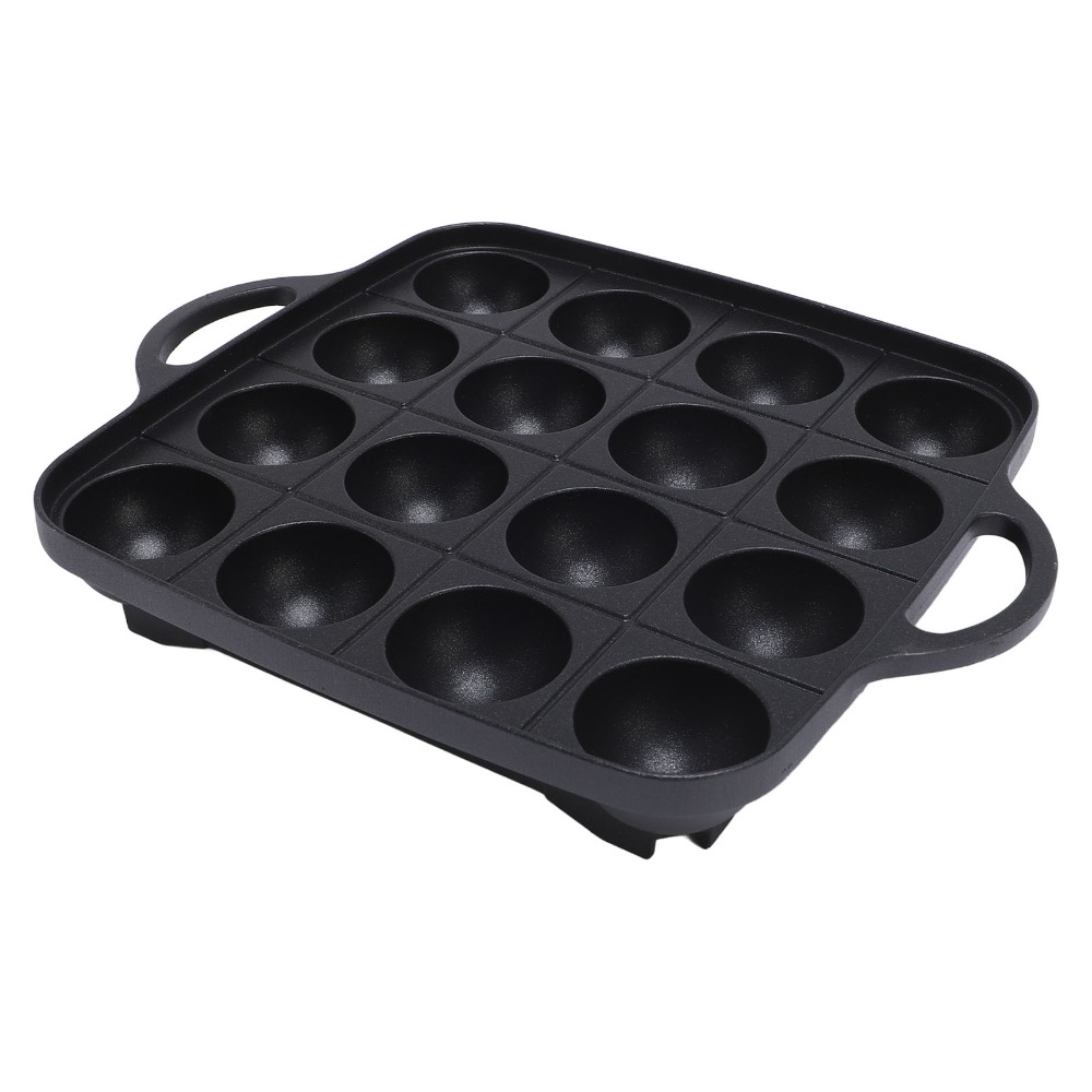 กระทะทาโกะยากิสีดำใหม่ ทำจากอะ - Takoyaki Pan Cast บทวิจารณ์และราคา